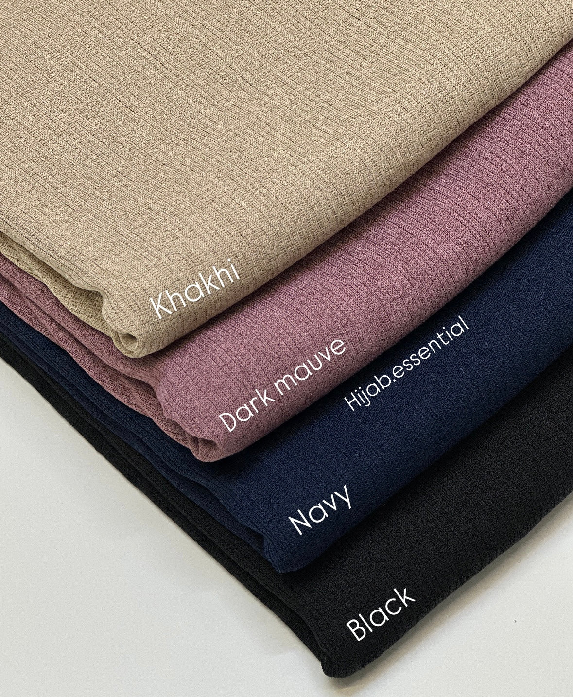 Textured Corn Jersey Hijabs