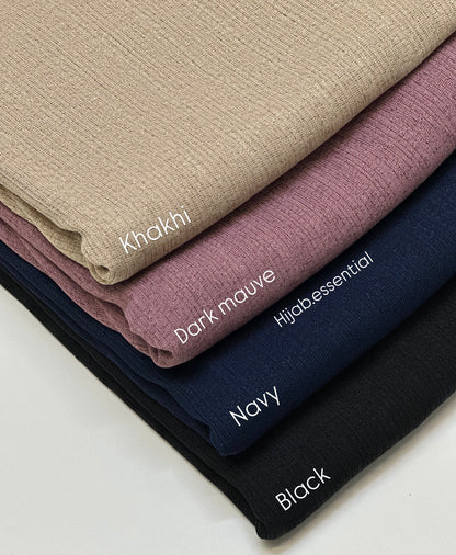 Textured Corn Jersey Hijabs