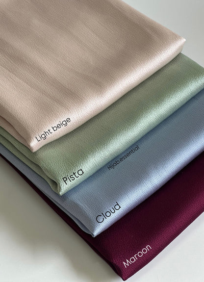 Premium Bubble Satin Hijabs