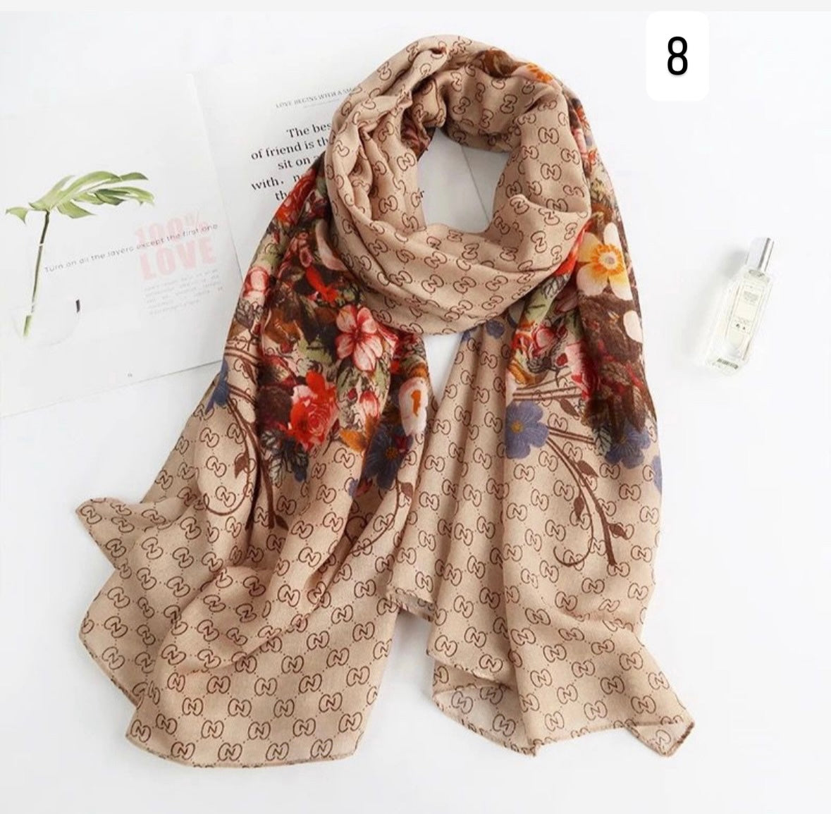 Printed Viscose Cotton Hijabs