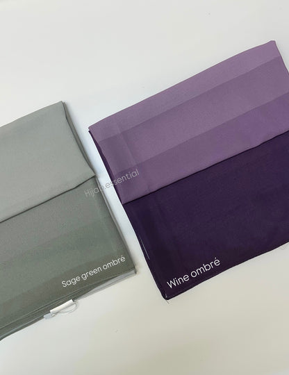 Premium Ombré Chiffon