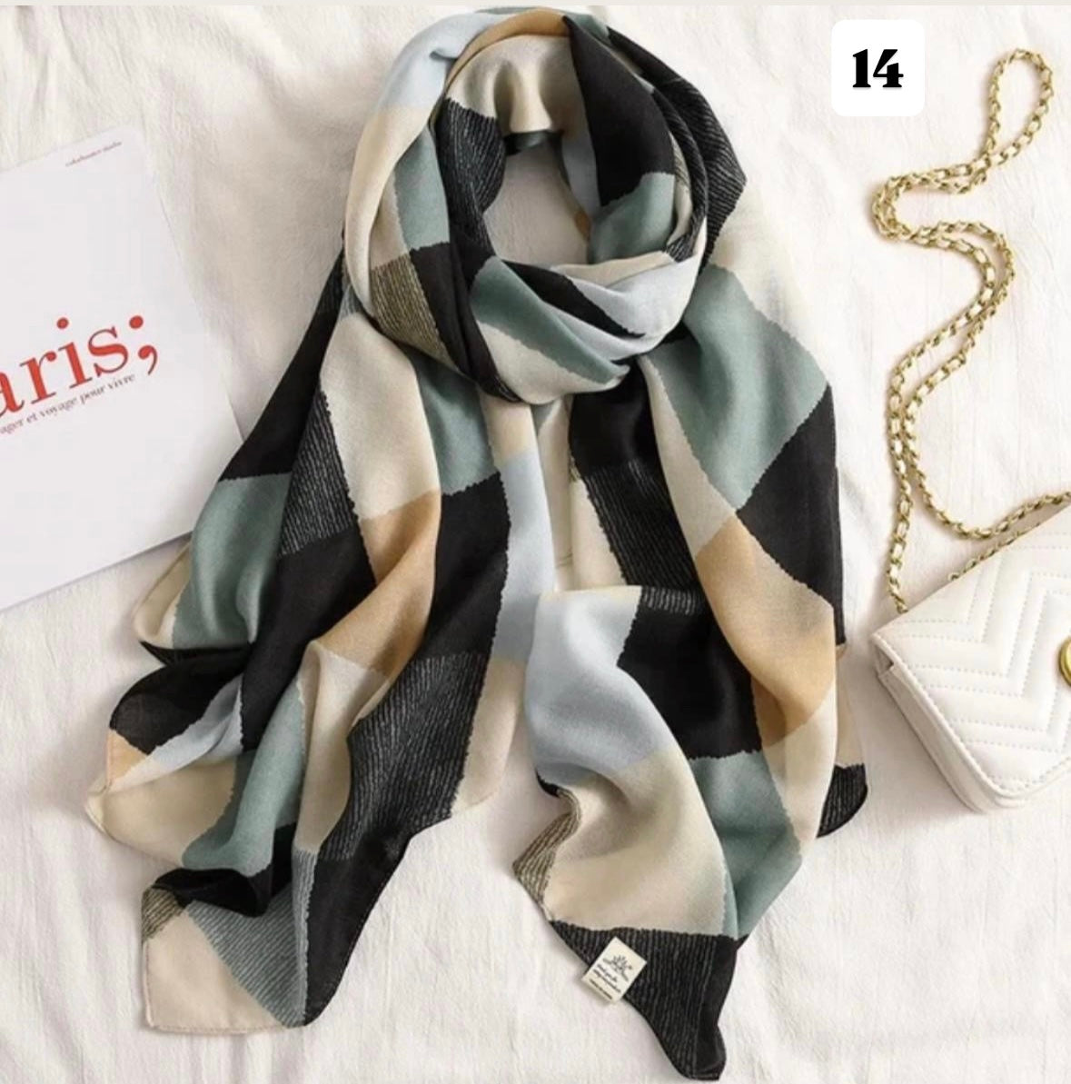 Printed Viscose Cotton Hijabs