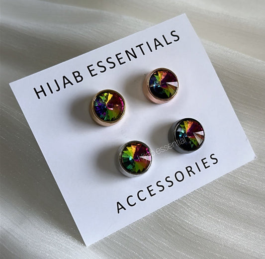 Rainbow Metallic Magnetic pins