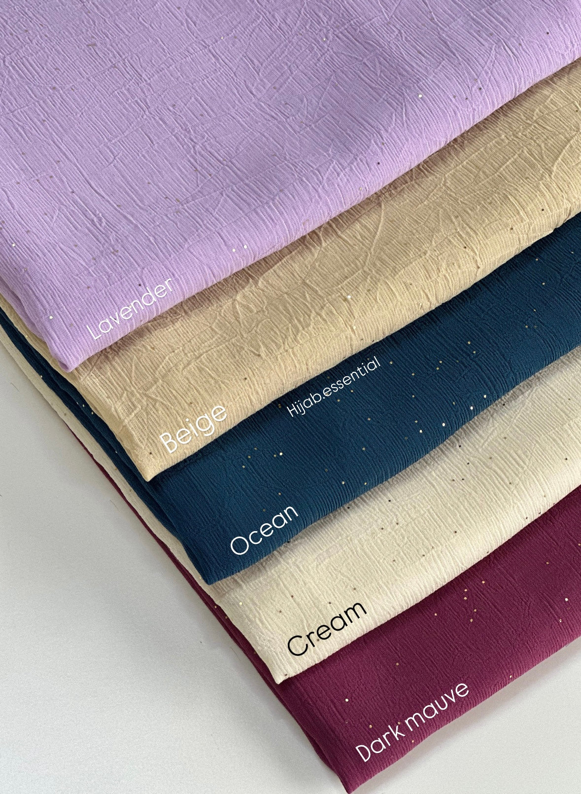 Textured Shimmer Chiffon Hijabs