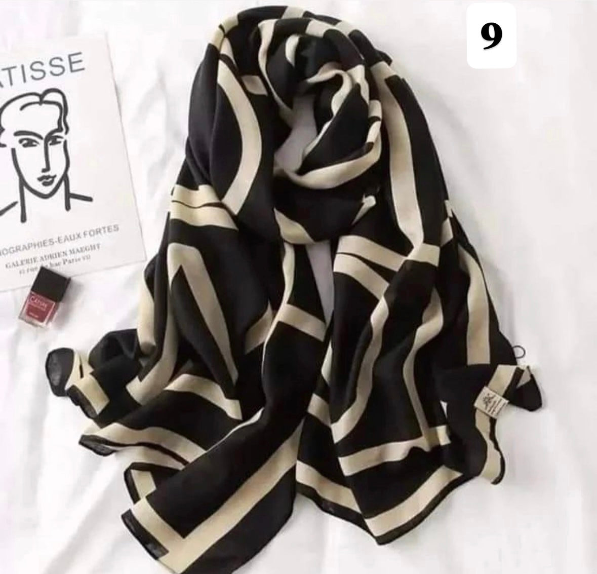 Printed Viscose Cotton Hijabs