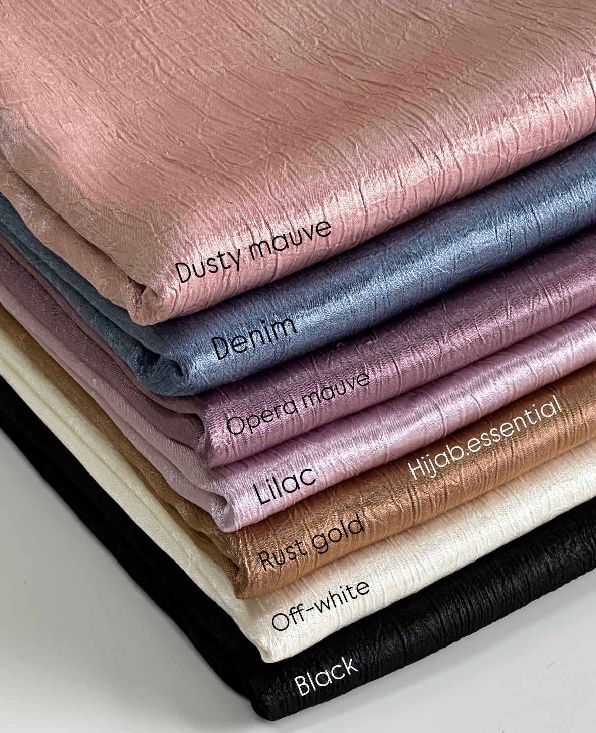 Marble Satin Hijabs