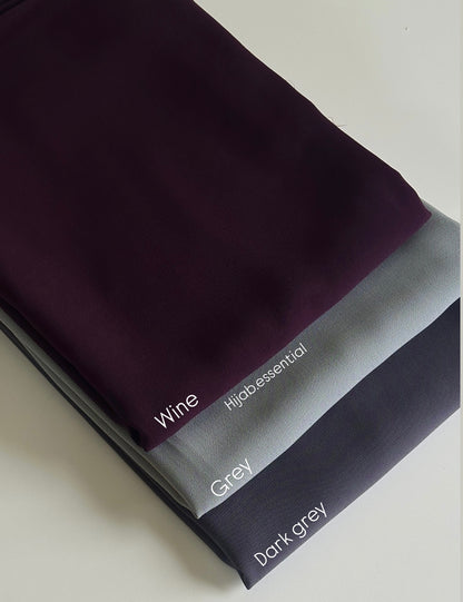 Premium Plain Chiffon Hijabs