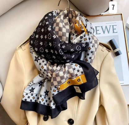 Printed Viscose Cotton Hijabs