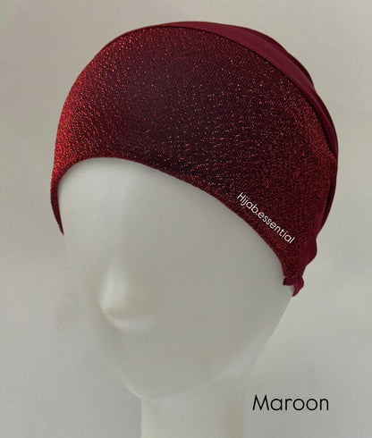 Shimmer Hijab Caps