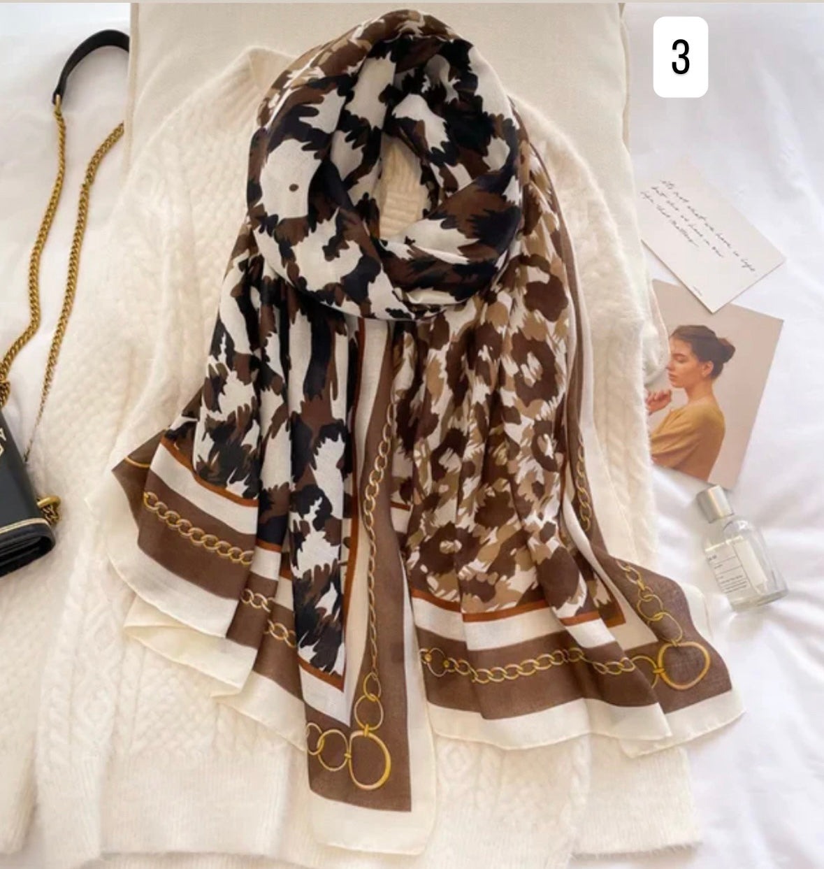 Printed Viscose Cotton Hijabs