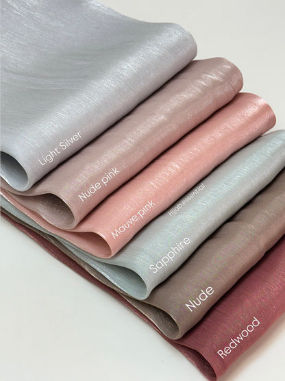 Shimmer Organza Hijabs
