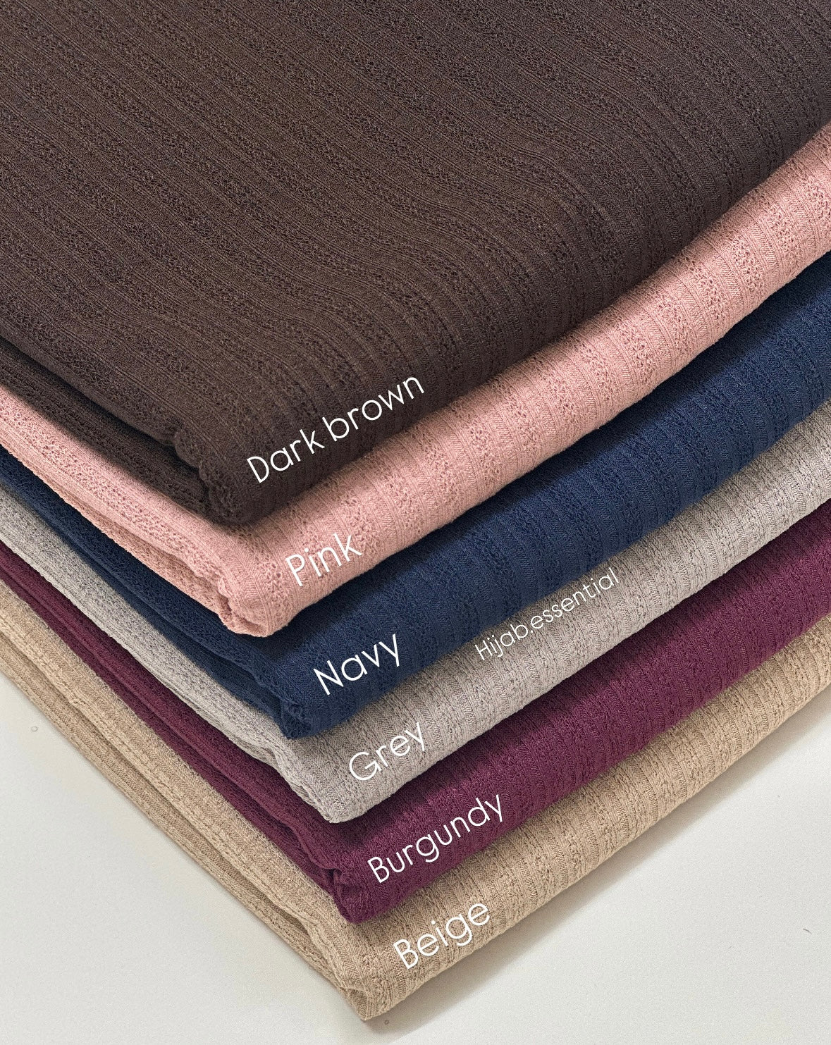 Textured Jersey Hijabs