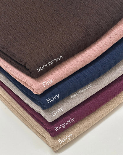 Textured Jersey Hijabs