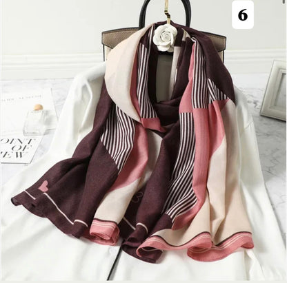 Printed Viscose Cotton Hijabs