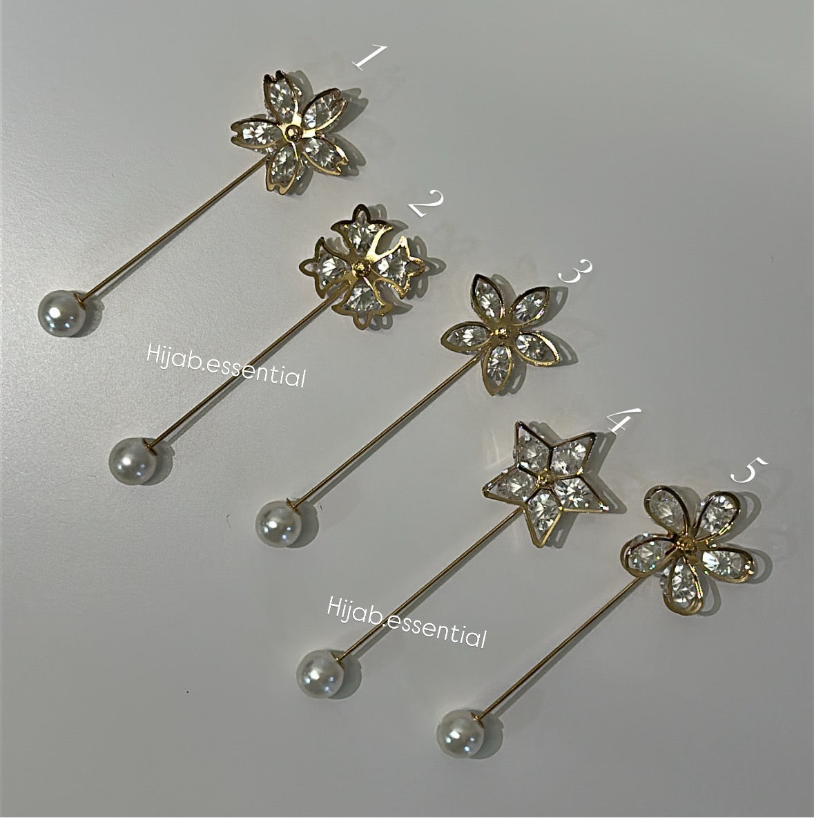 Flower Brooch Pins