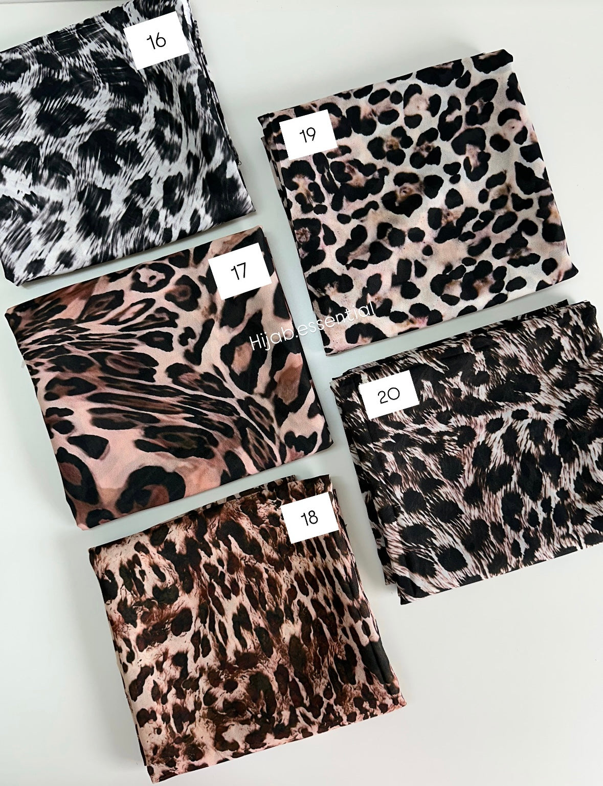 Animal Print Chiffon