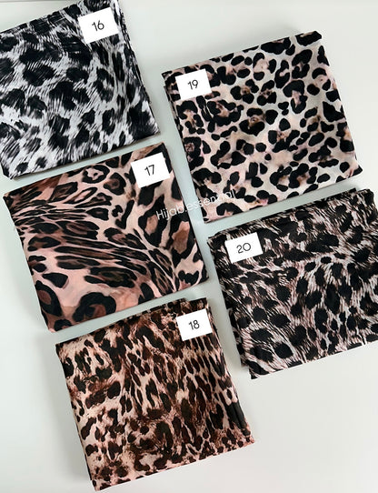 Animal Print Chiffon