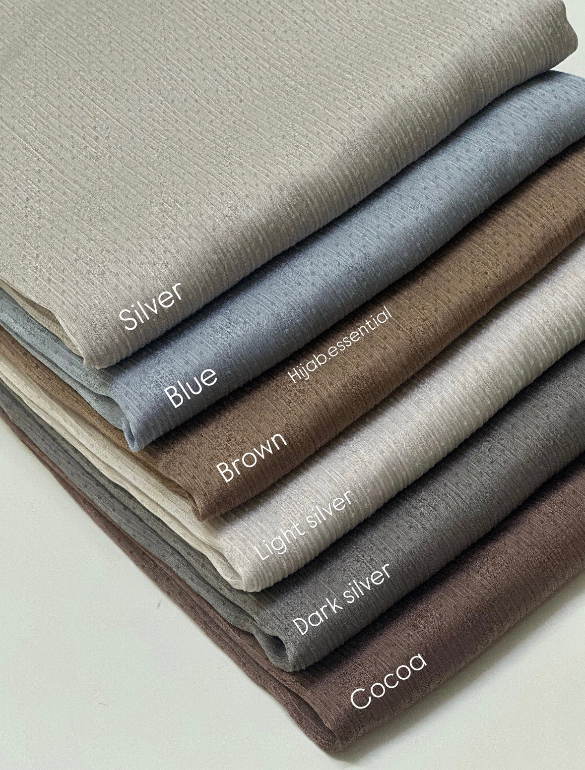 Textured Satin Hijabs