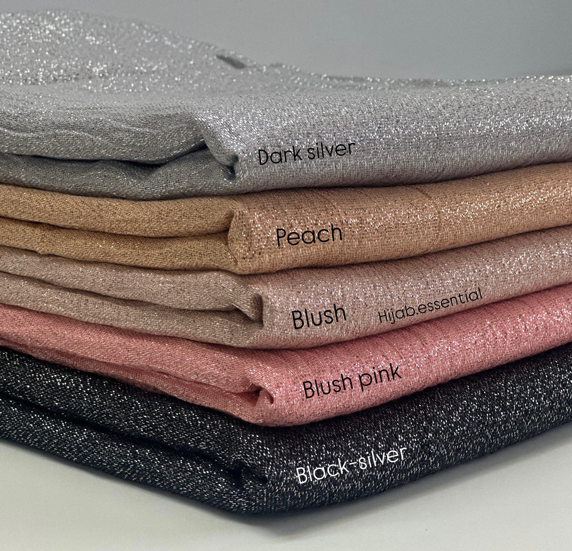 Crushed Cotton Shimmer Hijabs