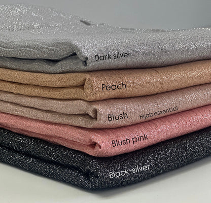 Crushed Cotton Shimmer Hijabs