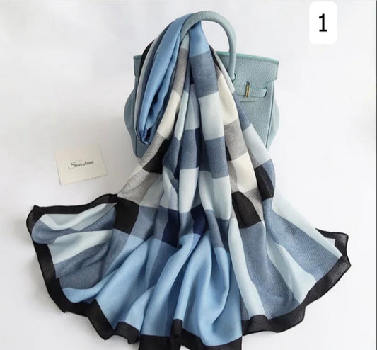 Printed Viscose Cotton Hijabs