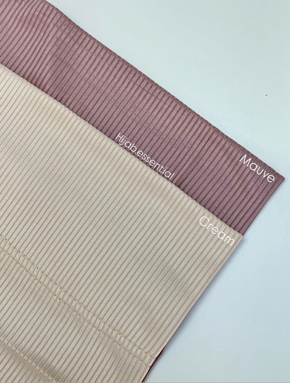 Ribbed Jersey Caps
