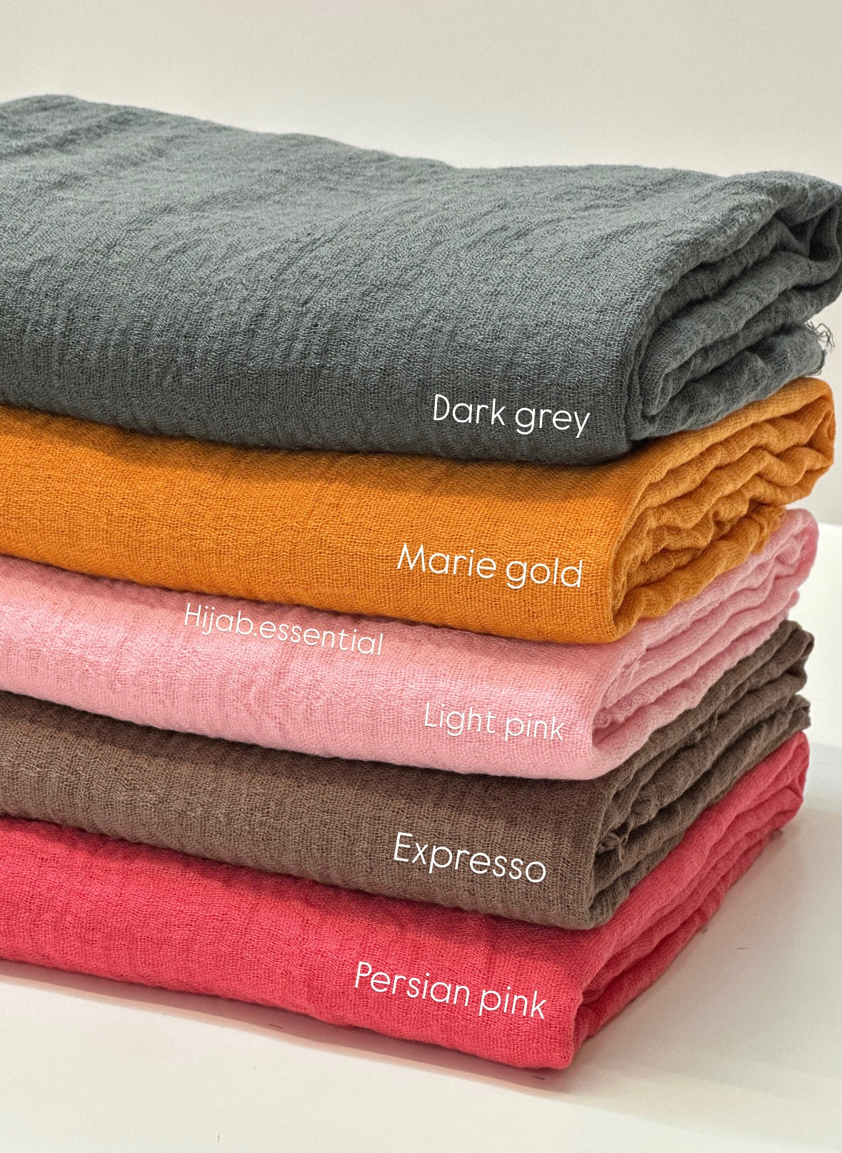 Crinkled Cotton Hijabs
