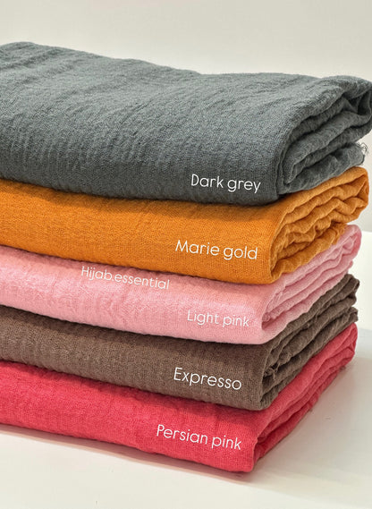 Crinkled Cotton Hijabs