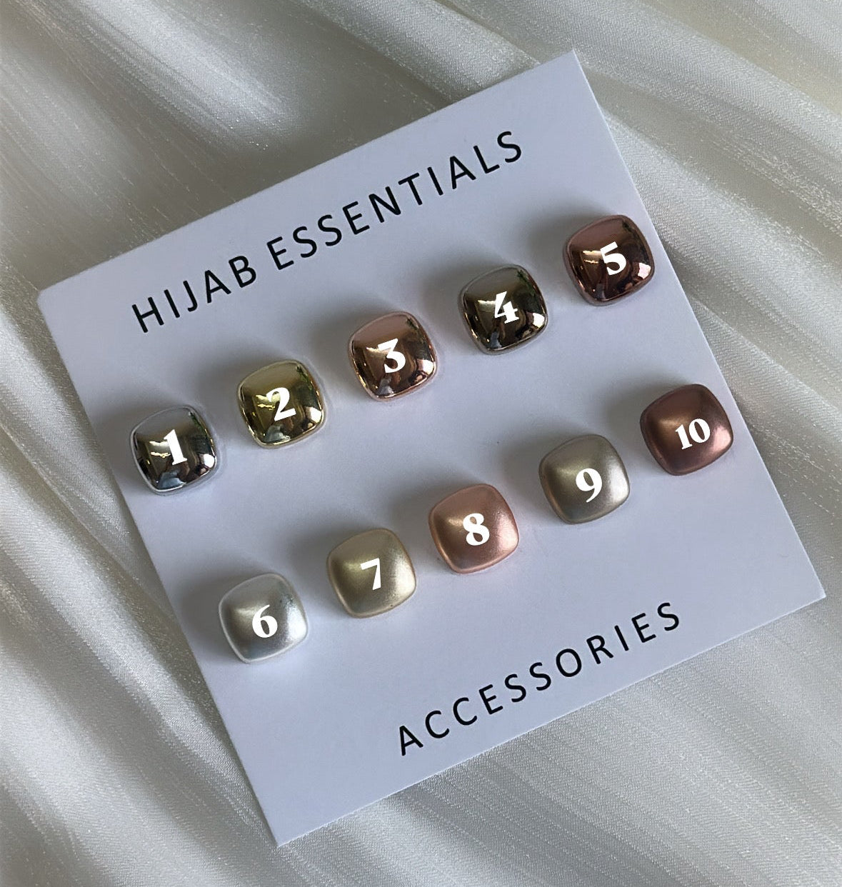 Square Magnetic pins