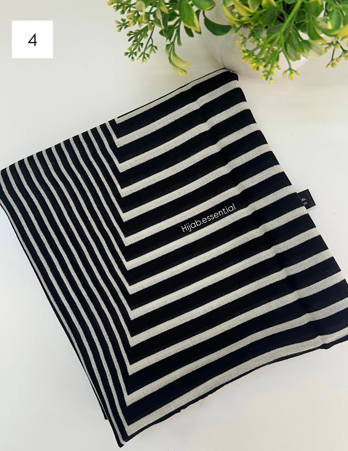 Printed Viscose Cotton (Black Edition)