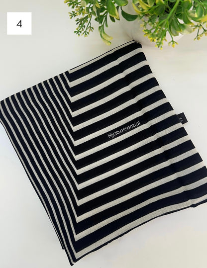 Printed Viscose Cotton (Black Edition)
