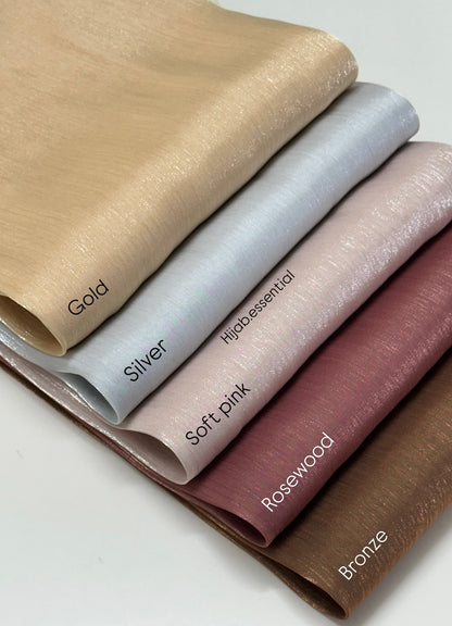 Shimmer Organza Hijabs