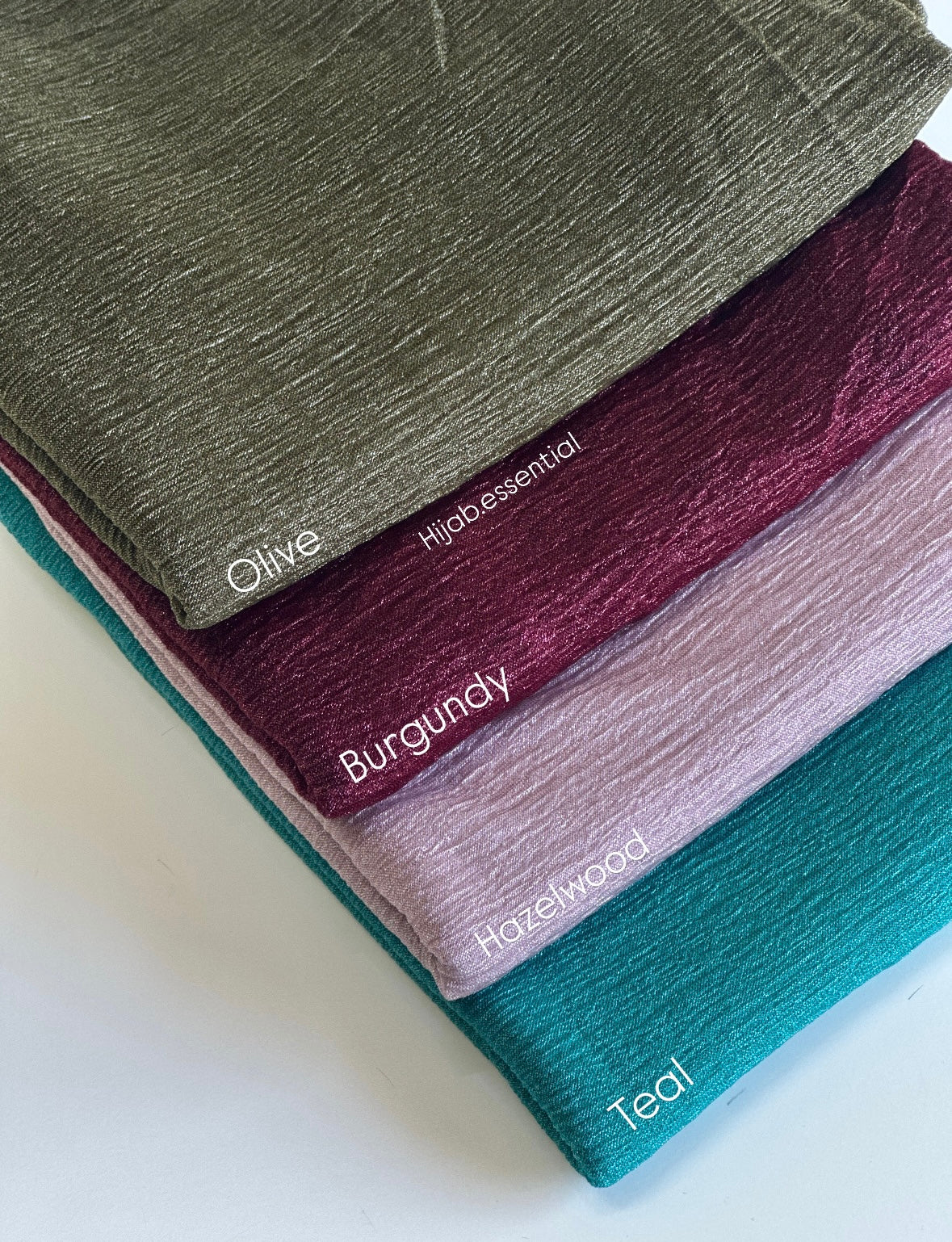 Metallic Shimmer Hijabs