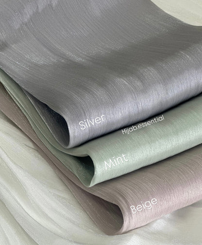 Shimmer Organza Hijabs