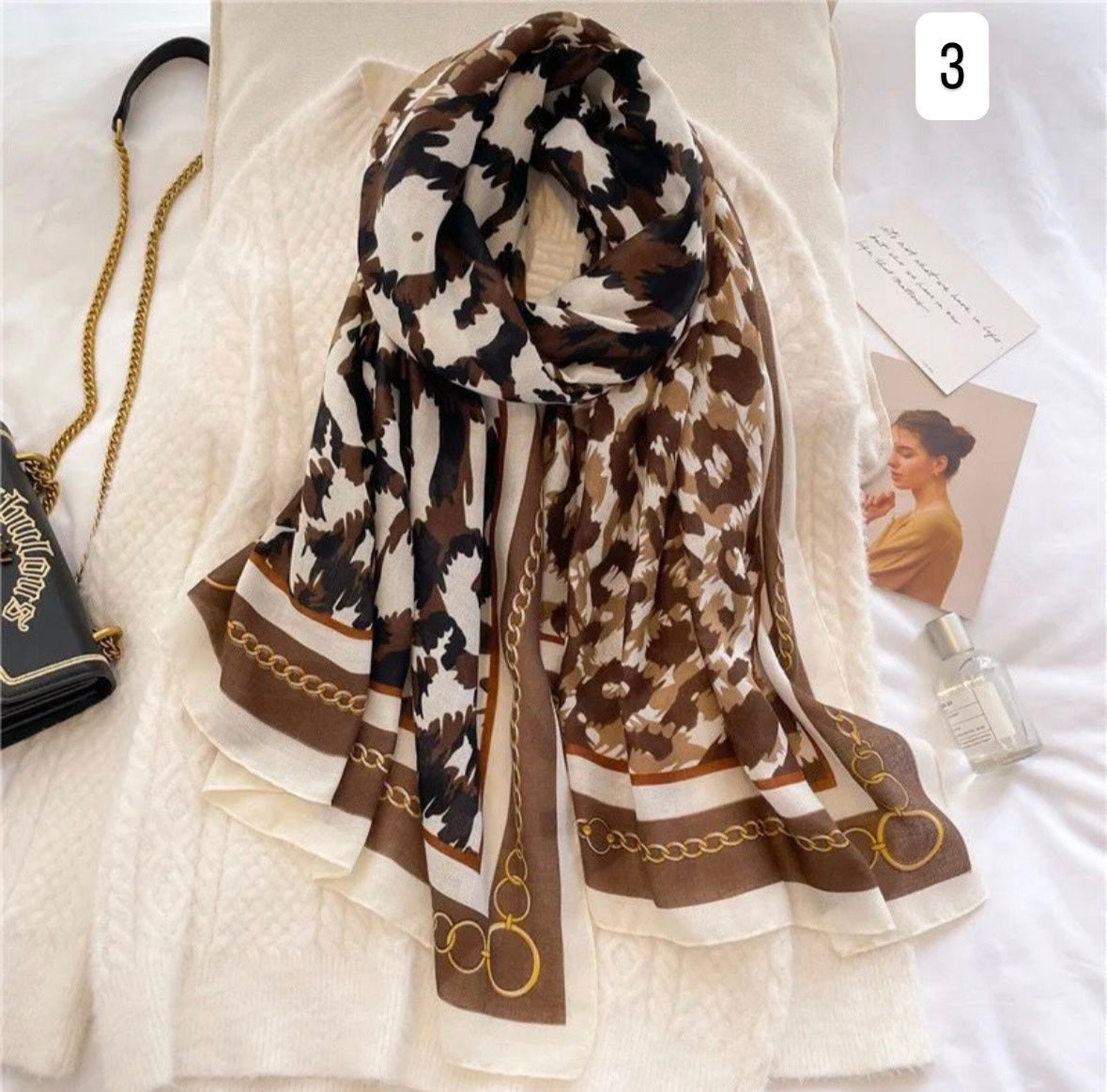 Printed Viscose Cotton Hijabs