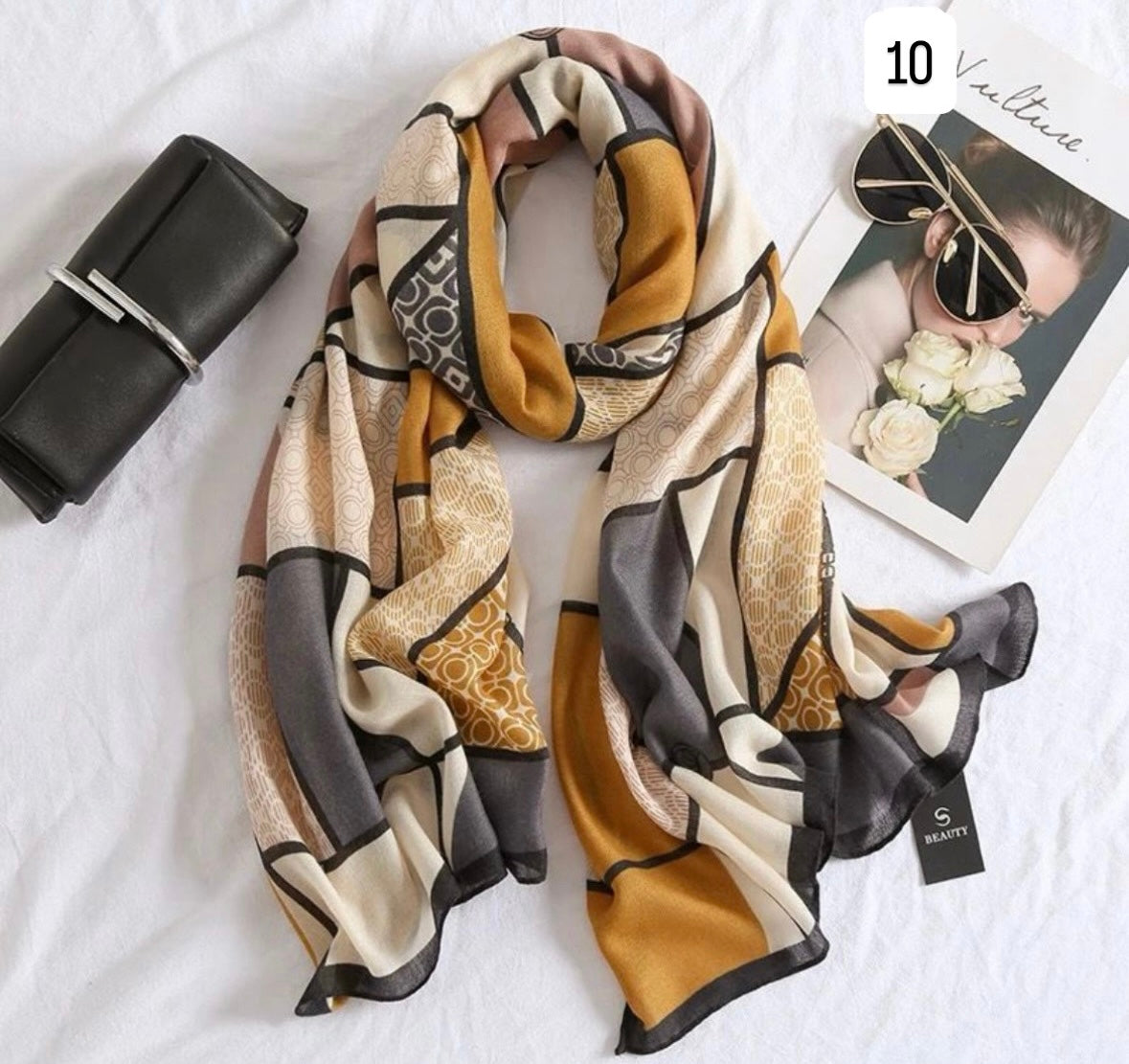 Printed Viscose Cotton Hijabs