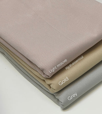 Ribbed Jersey Hijabs