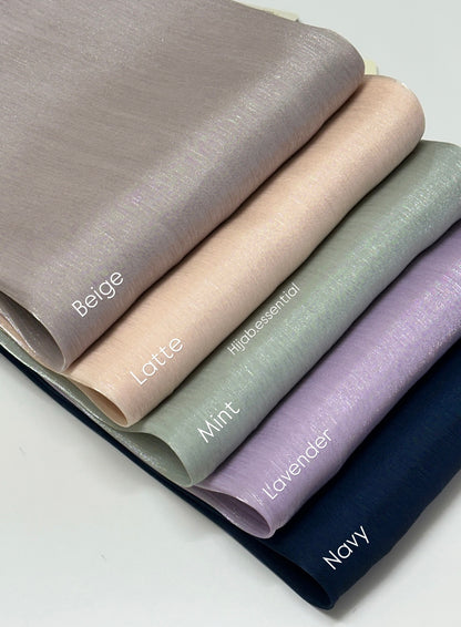 Shimmer Organza Hijabs